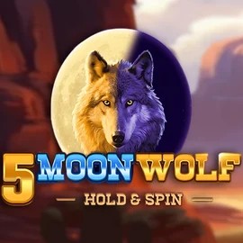 Logo of 5 Moon Wolf from Apparat Gaming at A1 Casino