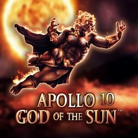 Apollo God of the Sun slot logo by Novomatic at A1 Casino