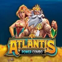 Atlantis Power Combo slot logo by Infinity Dragon Studios at A1 CasinoAtlantis Power Combo