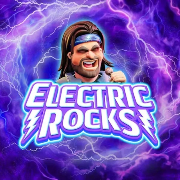 Slots logo of Electric Rocks from Inspired Gaming at A1 Casino