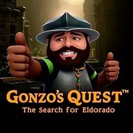 Gonzo's Quest logo by NetEnt at A1 CasinoGonzo's Quest
