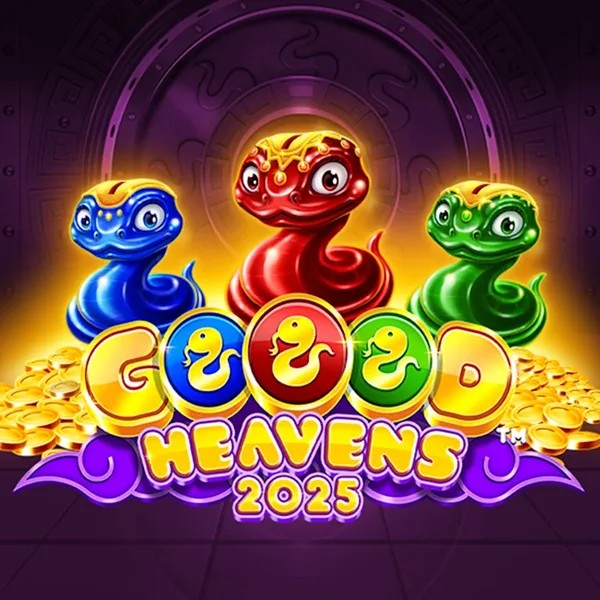Goood Heavens slot logo by Rarestone Gaming at A1 CasinoGoood Heavens