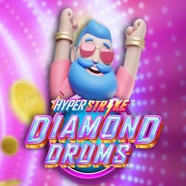 Hyper Strike Diamond Drums logo by Gameburger Studios at A1 CasinoHyper Strike Diamond Drums