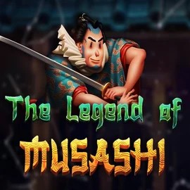 The Legend of Musashi slot logo by Peter & Sons at A1 CasinoThe Legend of Musashi
