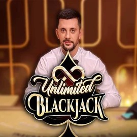Unlimited Blackjack logo by Ezugi at A1 CasinoUnlimited Blackjack